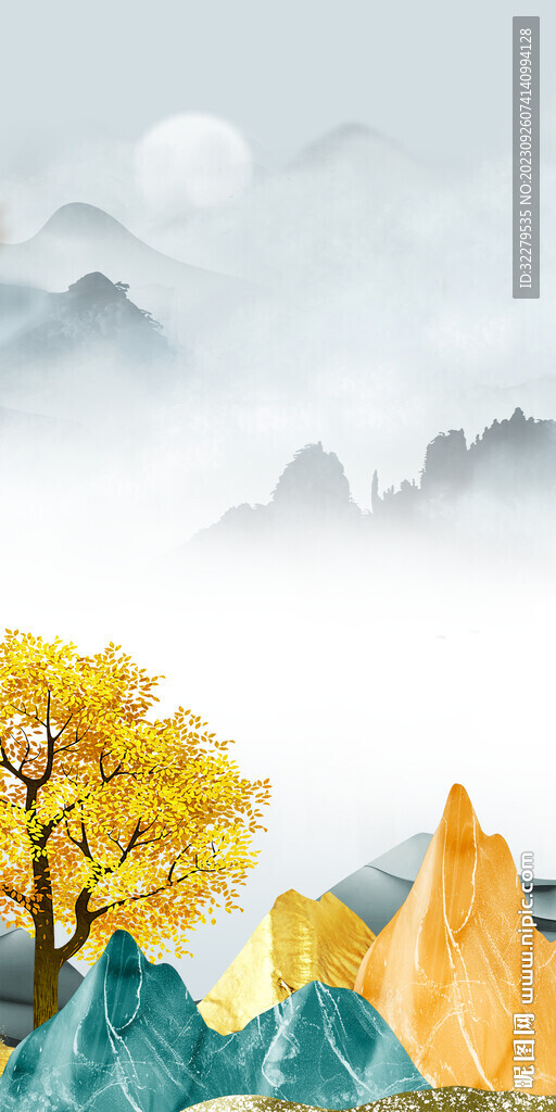 爆款 最新大气玄关 Tif分层