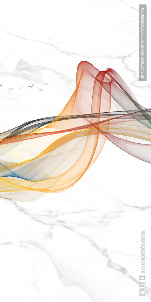 线条 高清大气玄关 Tif分层