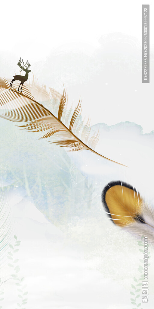 简约 高清大气玄关 Tif分层