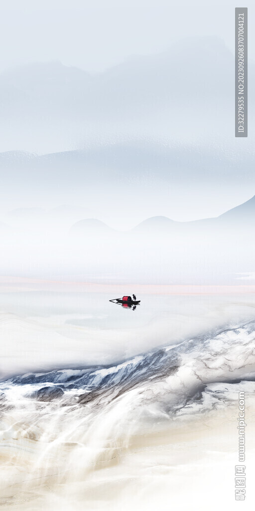 高雅 中式最新玄关 tif分层