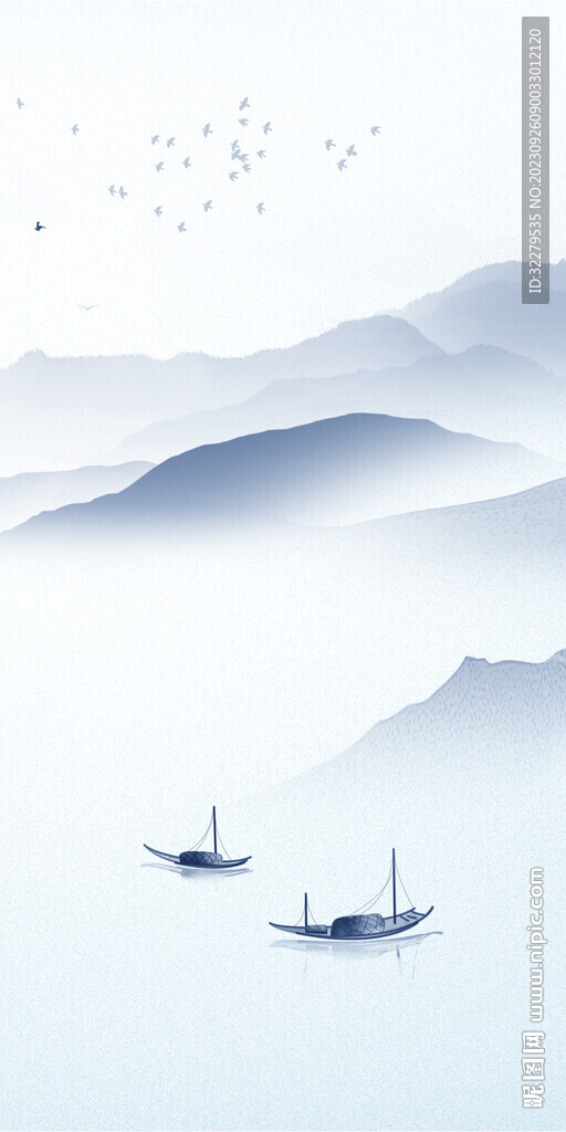 现代 中式简约玄关 tif分层