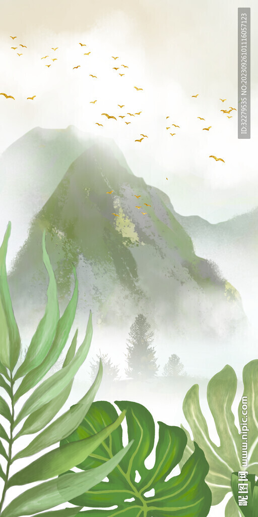 高端 新传轻奢玄关 Tif分层