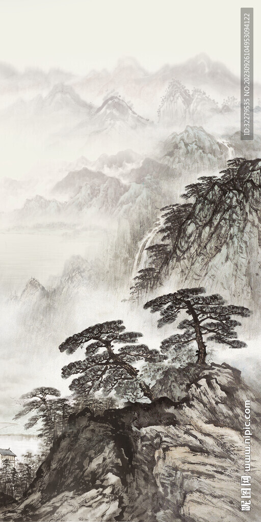 高清 高档简约玄关 TiF分层