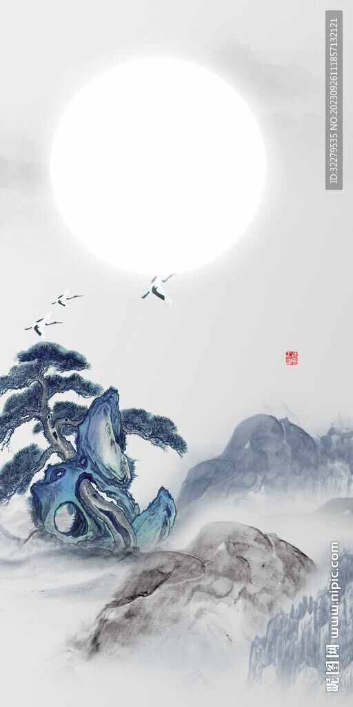 高档 中式玄关新品 Tif分层