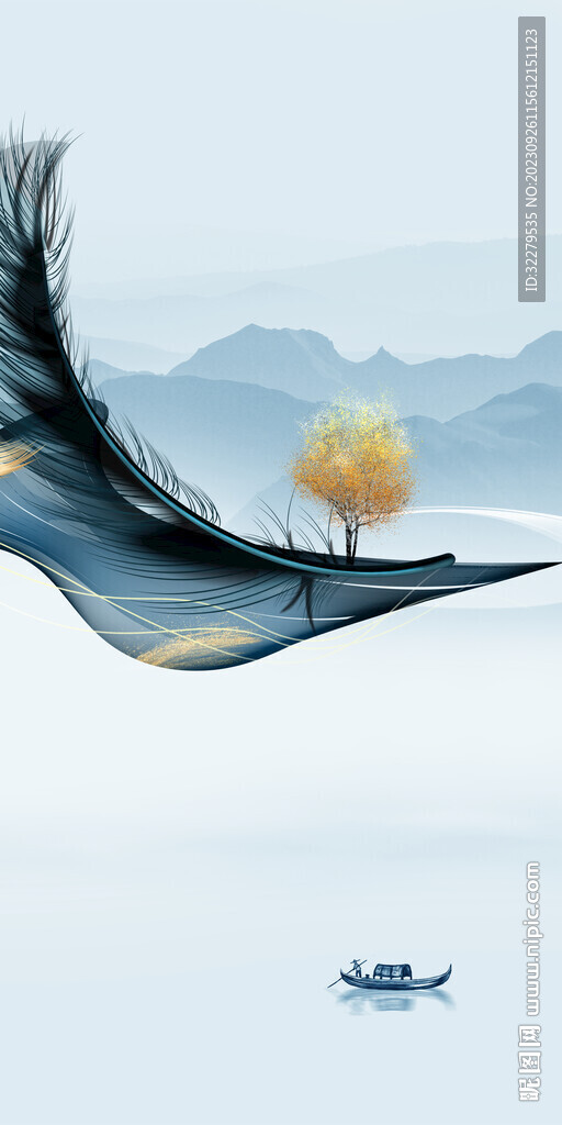 中式 清晰极简玄关 TiF分层