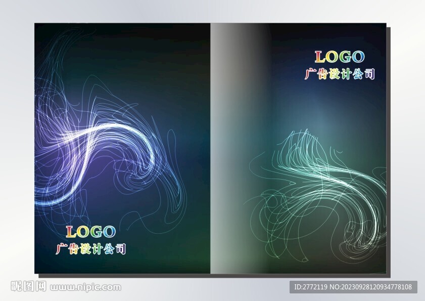 炫彩花样 画册封面