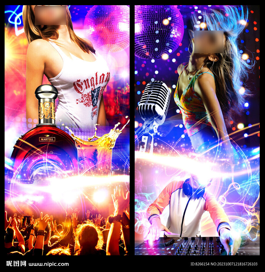 KTV夜场酒吧展板展架