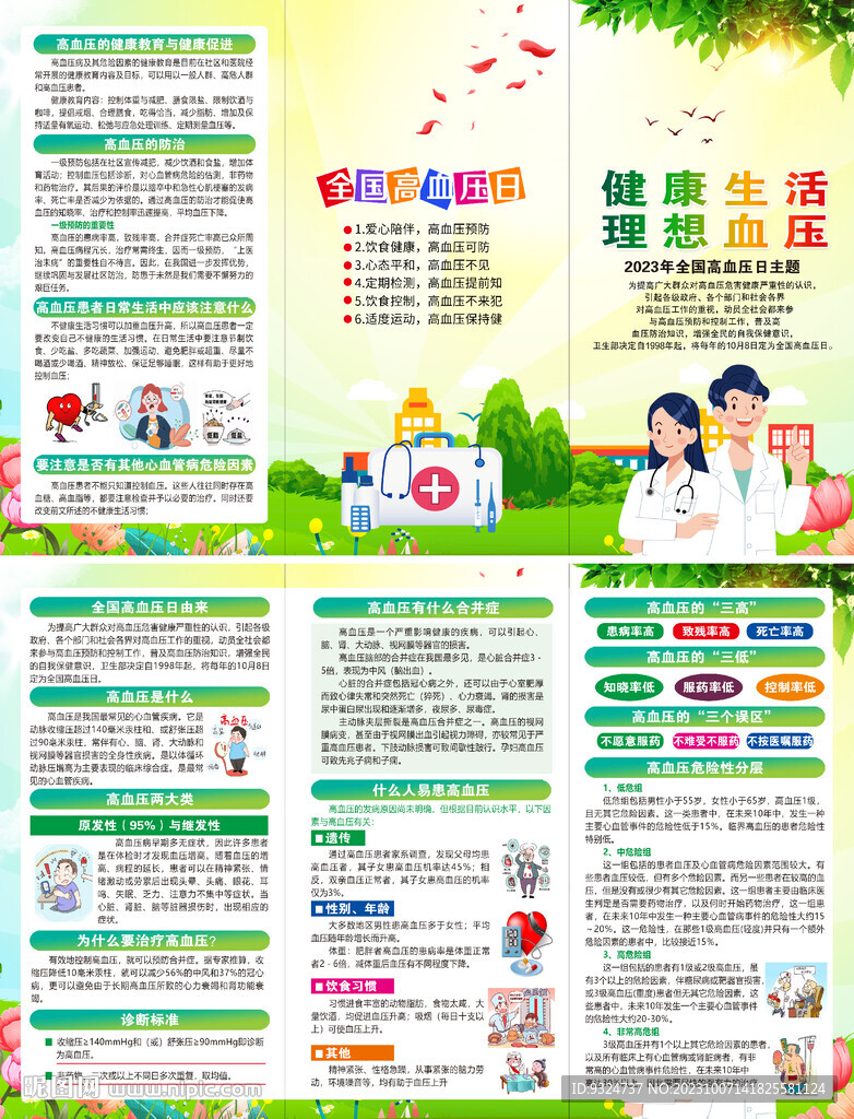2023年全国高血压日折页