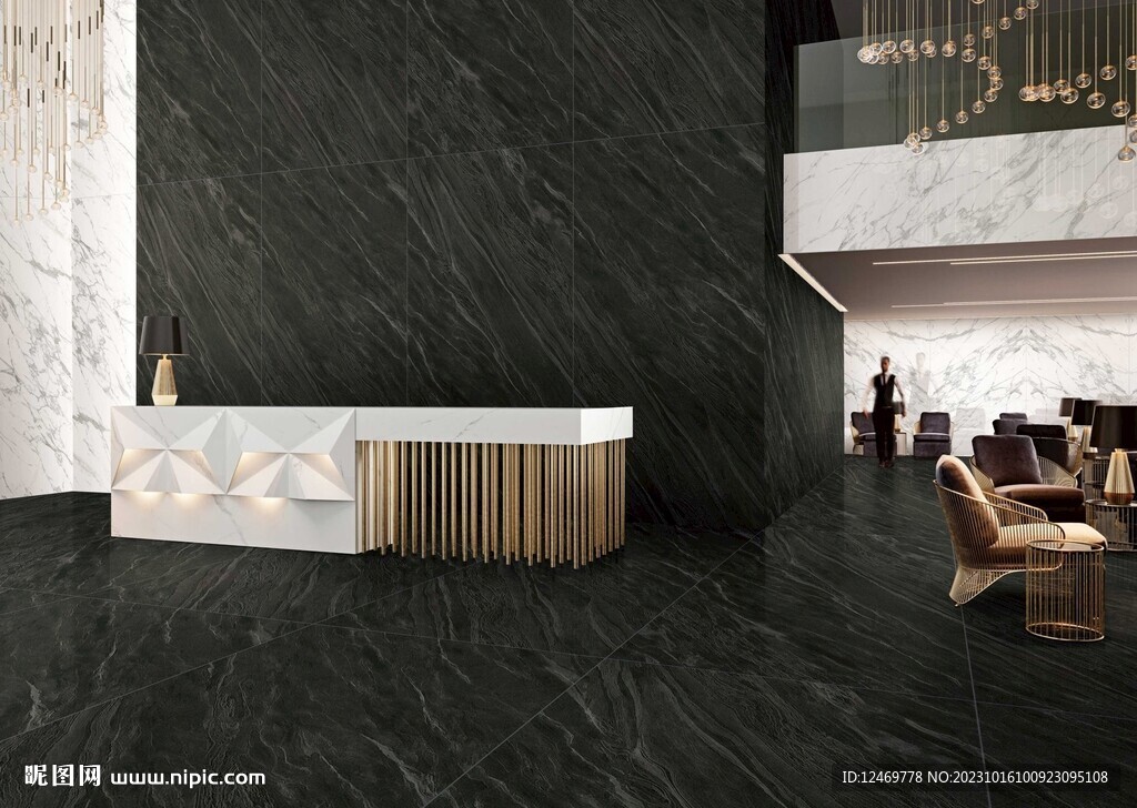 酒店大堂效果图