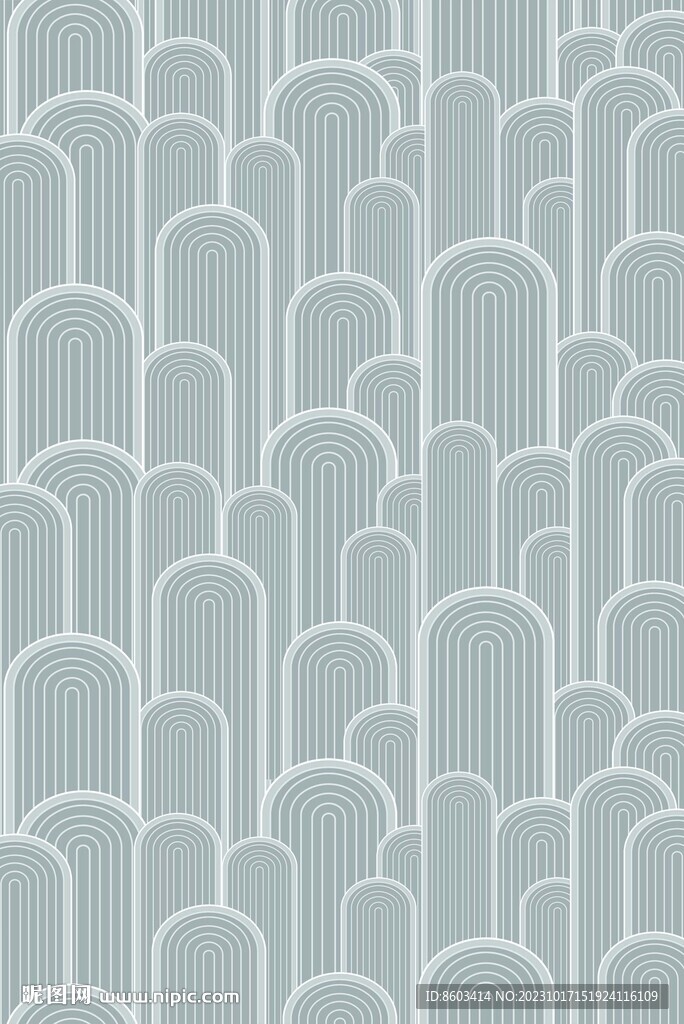 高清分层抽象树林纹理打印图