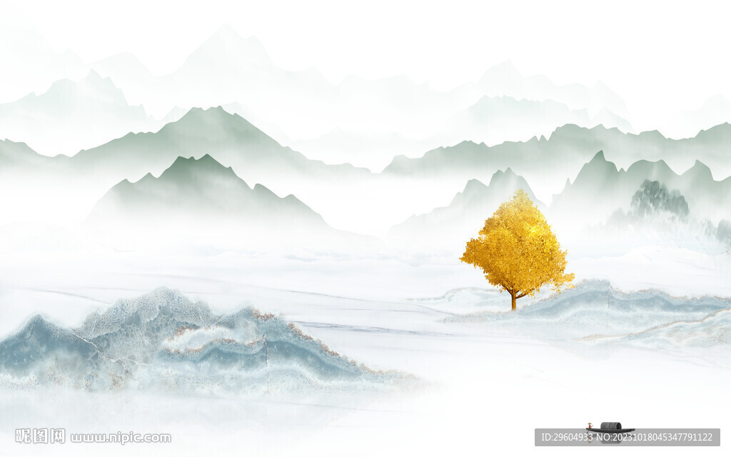 新传 清晰爆款山水 TIf分层