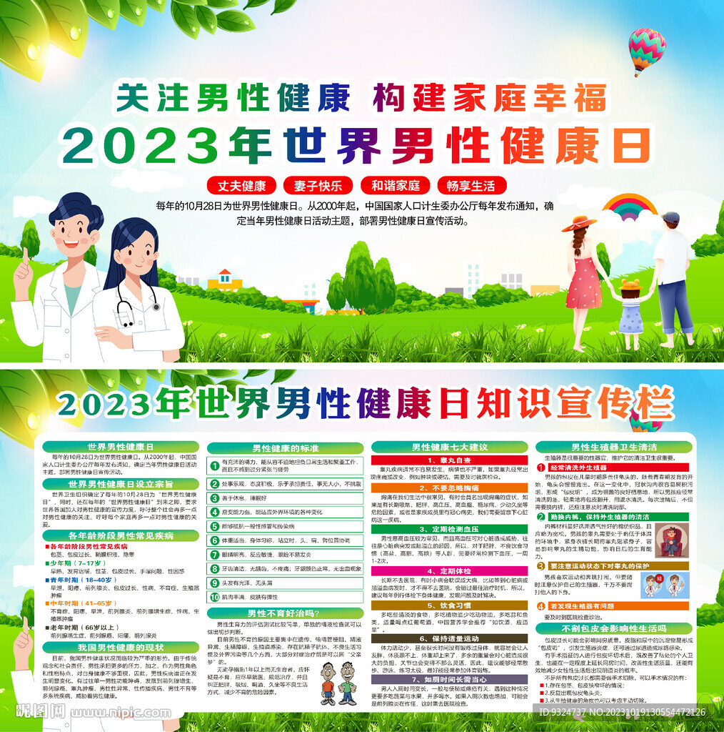 2023年世界男性健康日