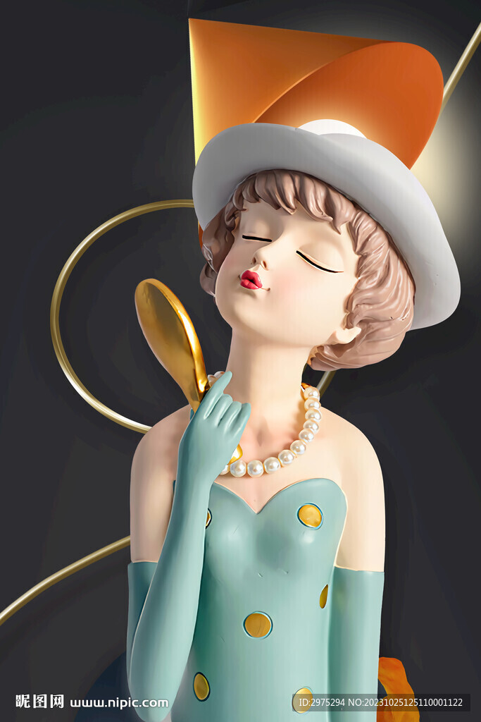 莫兰迪少女 卡通少女 美少女 