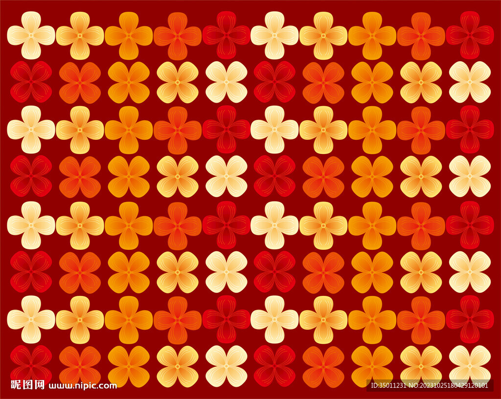 花纹底纹背景CDR矢量图案