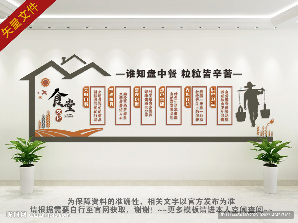 珍惜粮食拒绝浪费