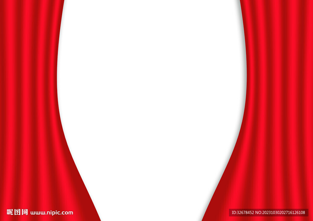 红色幕布
