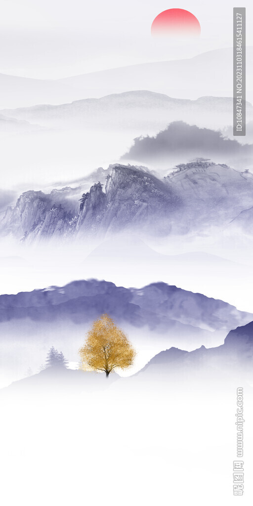 别墅 极简大气玄关 TIF分层