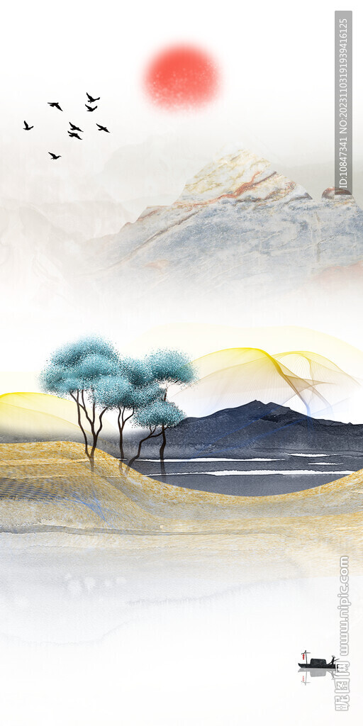 简约 最新大气玄关 TIF分层