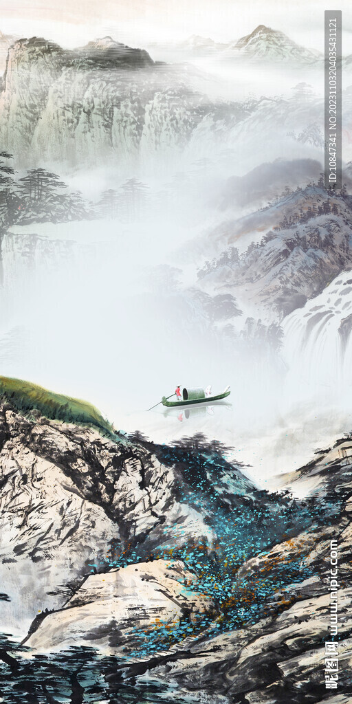 意境 新品现代玄关 TIF分层