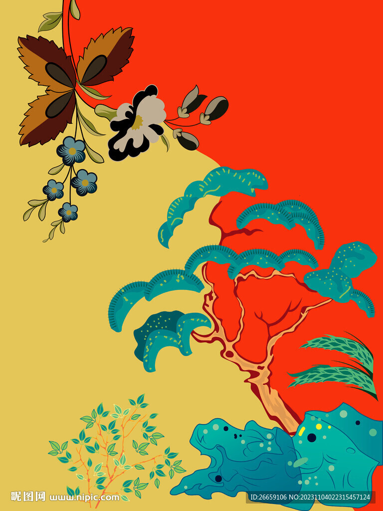 女装上衣定位图案花型