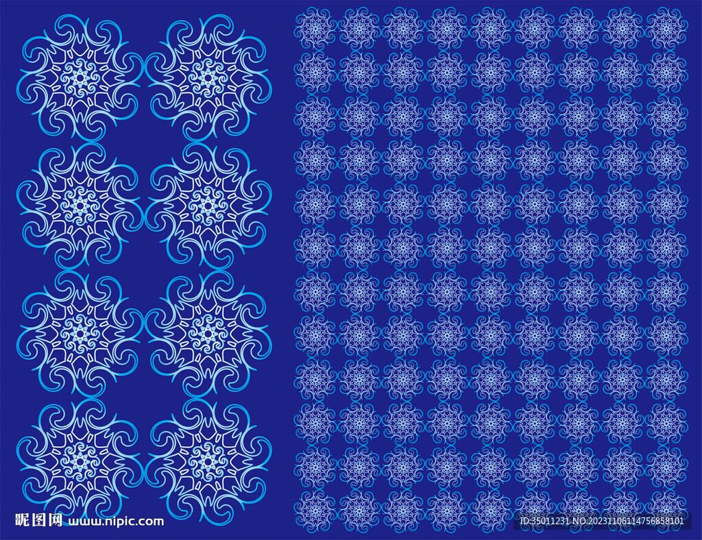 花纹底纹背景CDR矢量图案