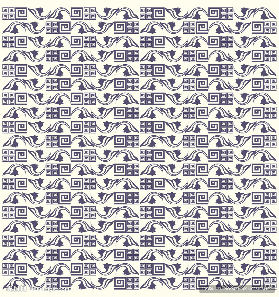 CDR矢量花纹底纹背景图案