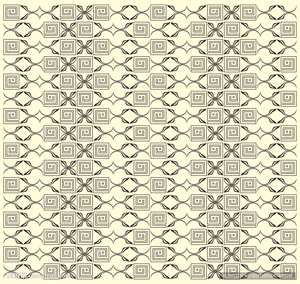 CDR矢量花纹底纹背景图案
