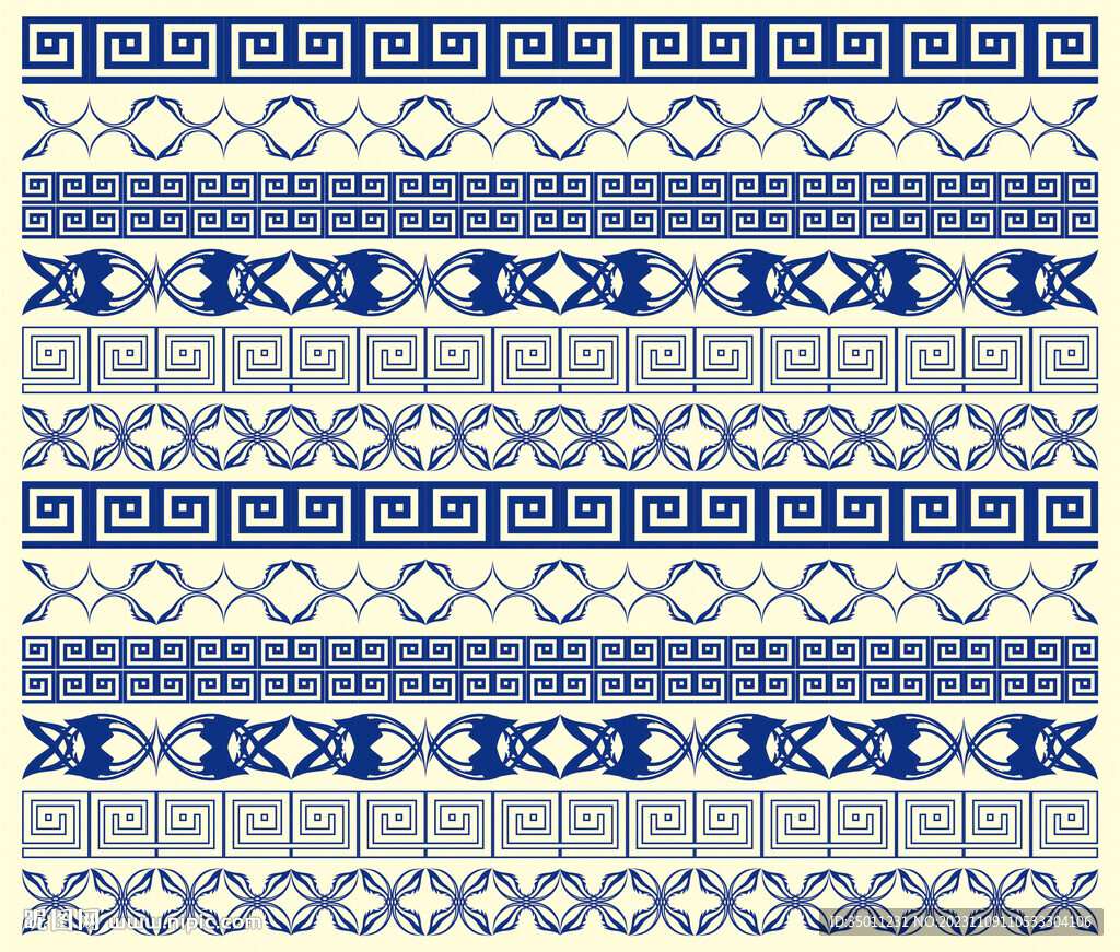 CDR矢量花纹底纹背景图案