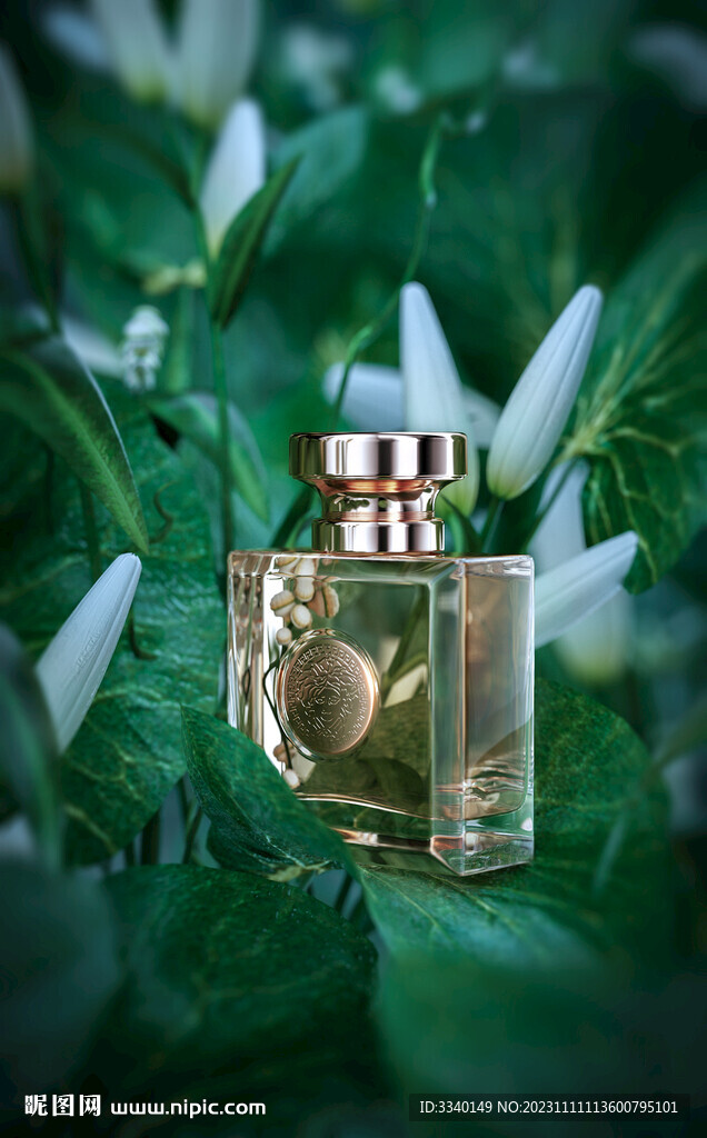 c4d场景植物男士香水工程oc