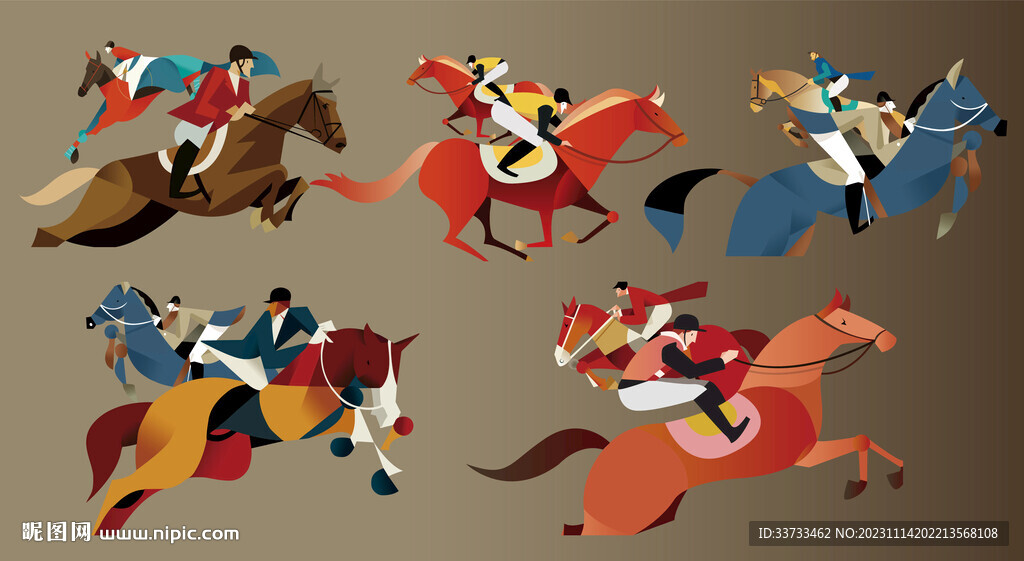 I矢量马创意设计图片