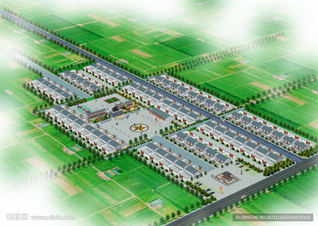 新农村建设效果图