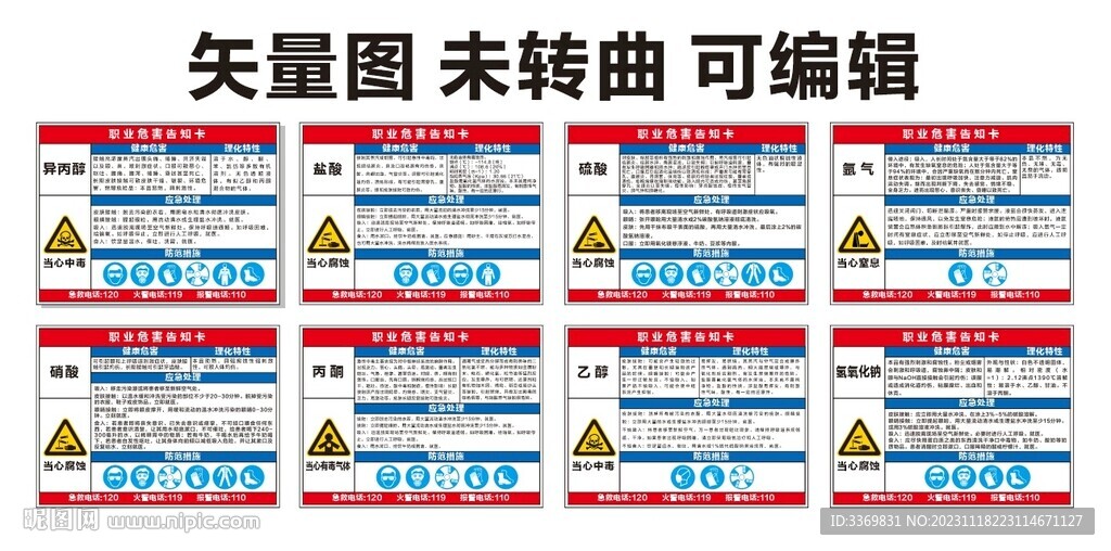 职业危害告知卡
