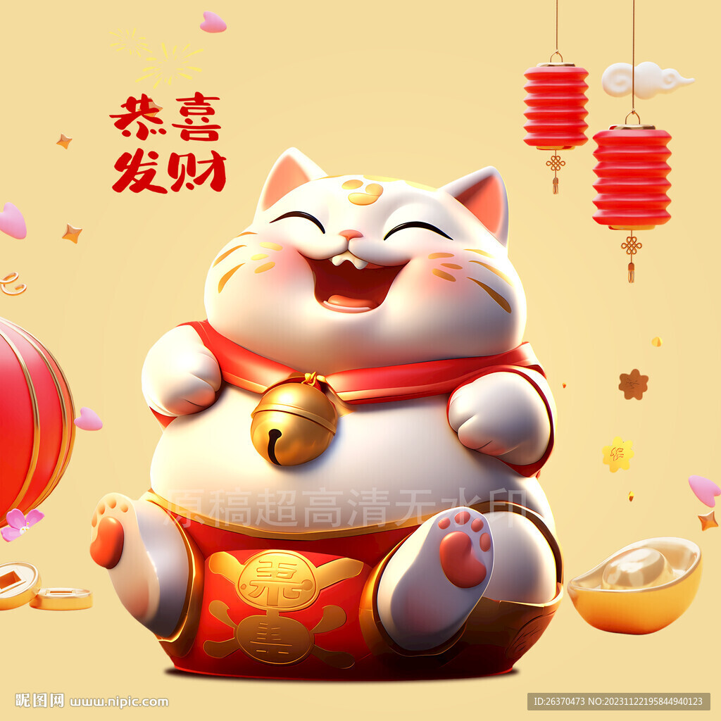 投资理财招财猫