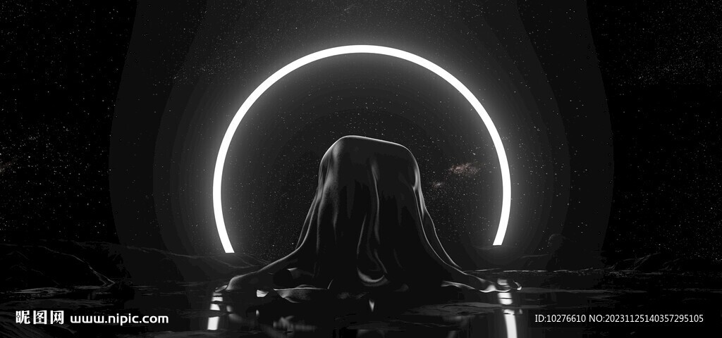 3d黑色炫酷新品预售背景图4K