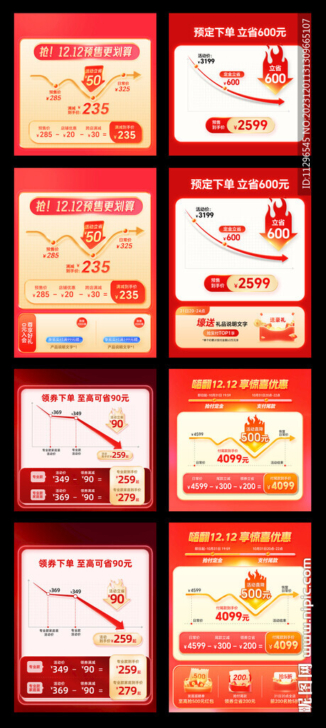 淘宝价格曲线价格趋势主图模板