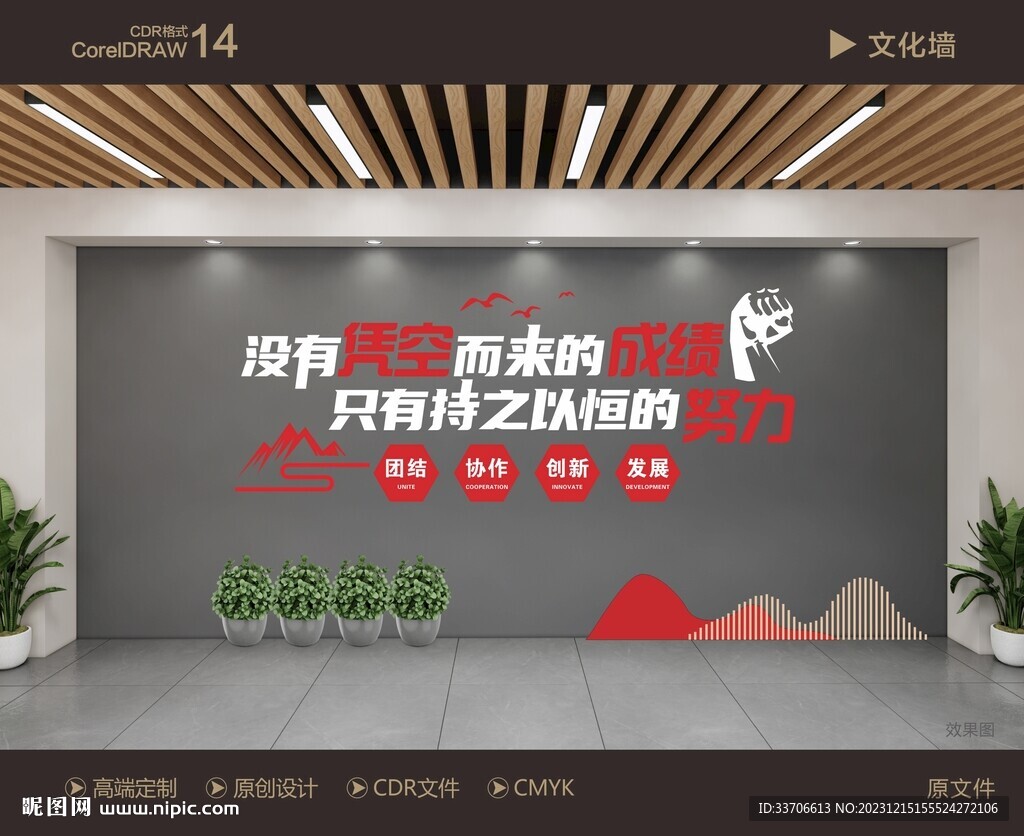 企业励志文化墙