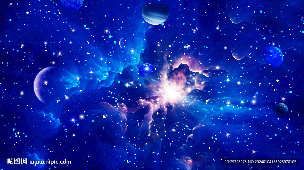 星空软膜背景图