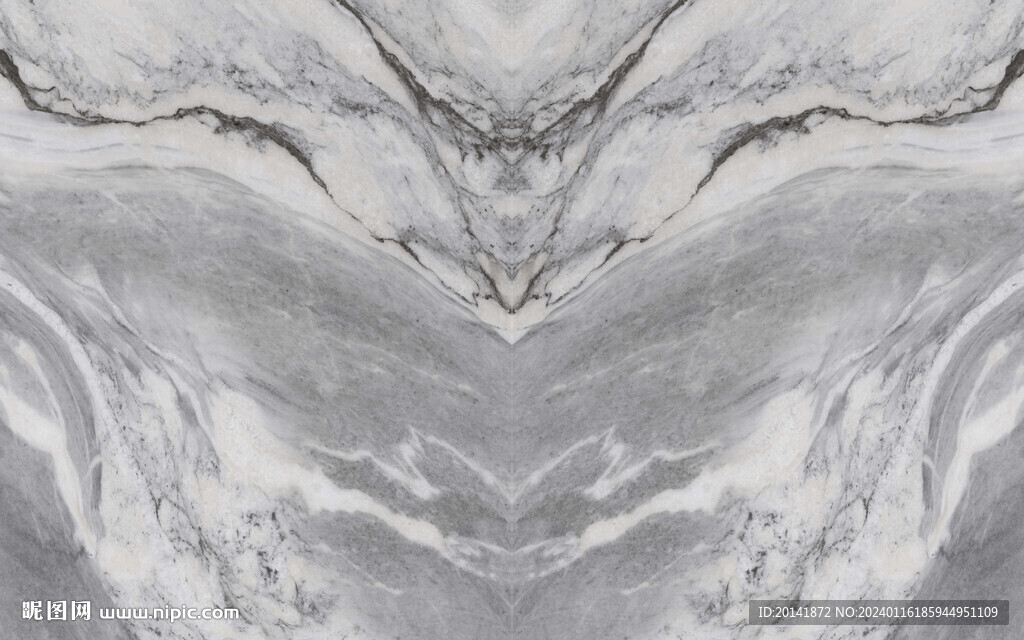 灰色大理石对拼岩板大板