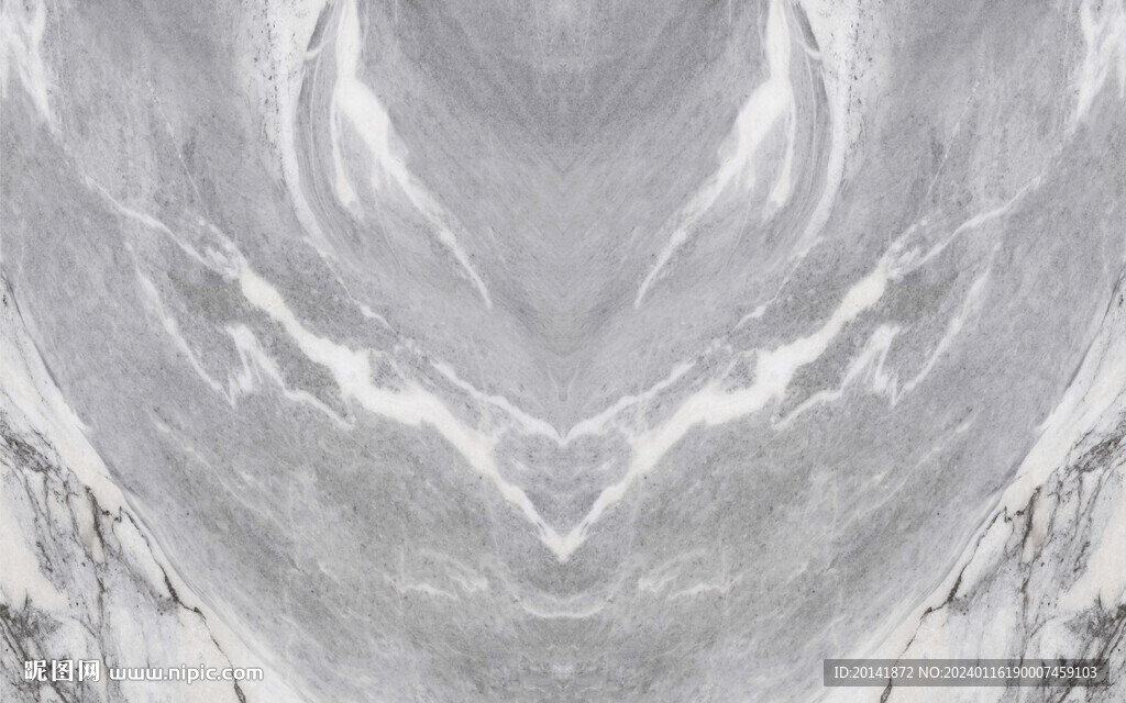 灰色大理石对拼岩板大板