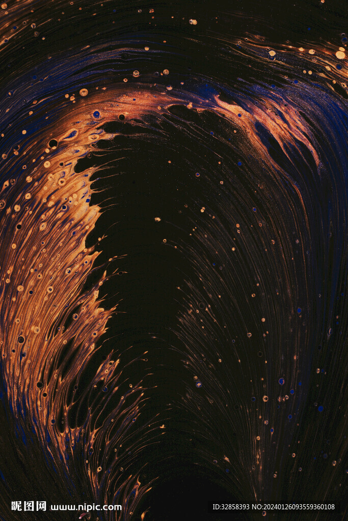 暗色流体渐变科技线条背景