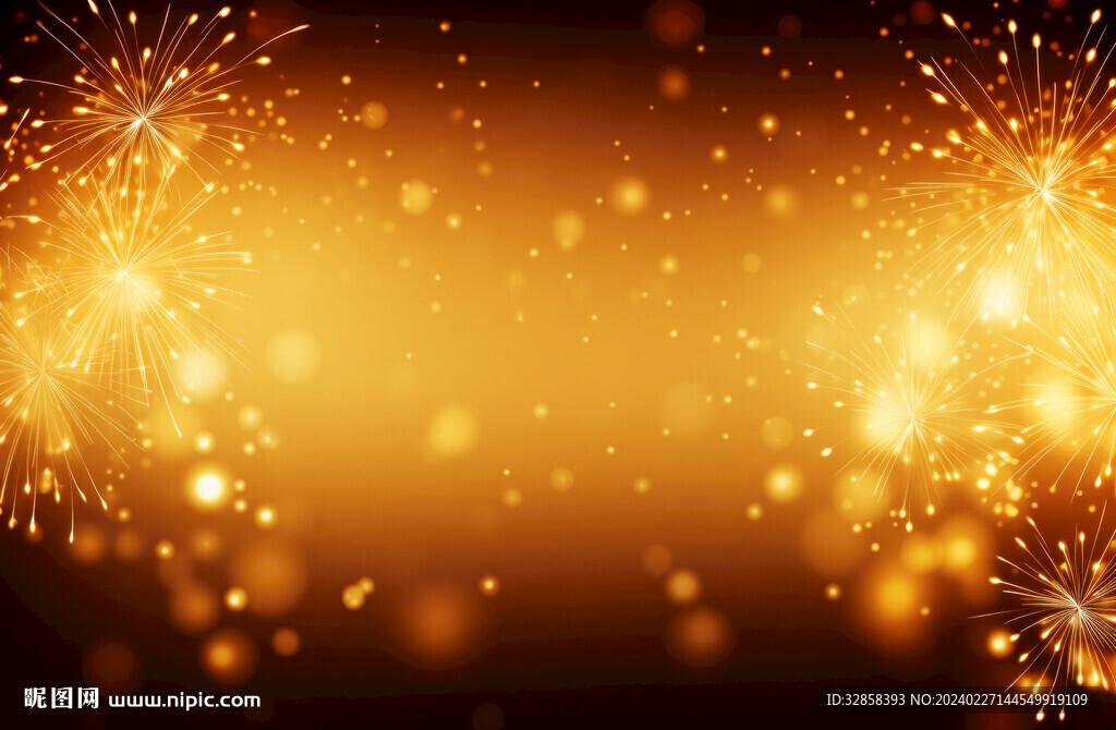 金色光斑背景