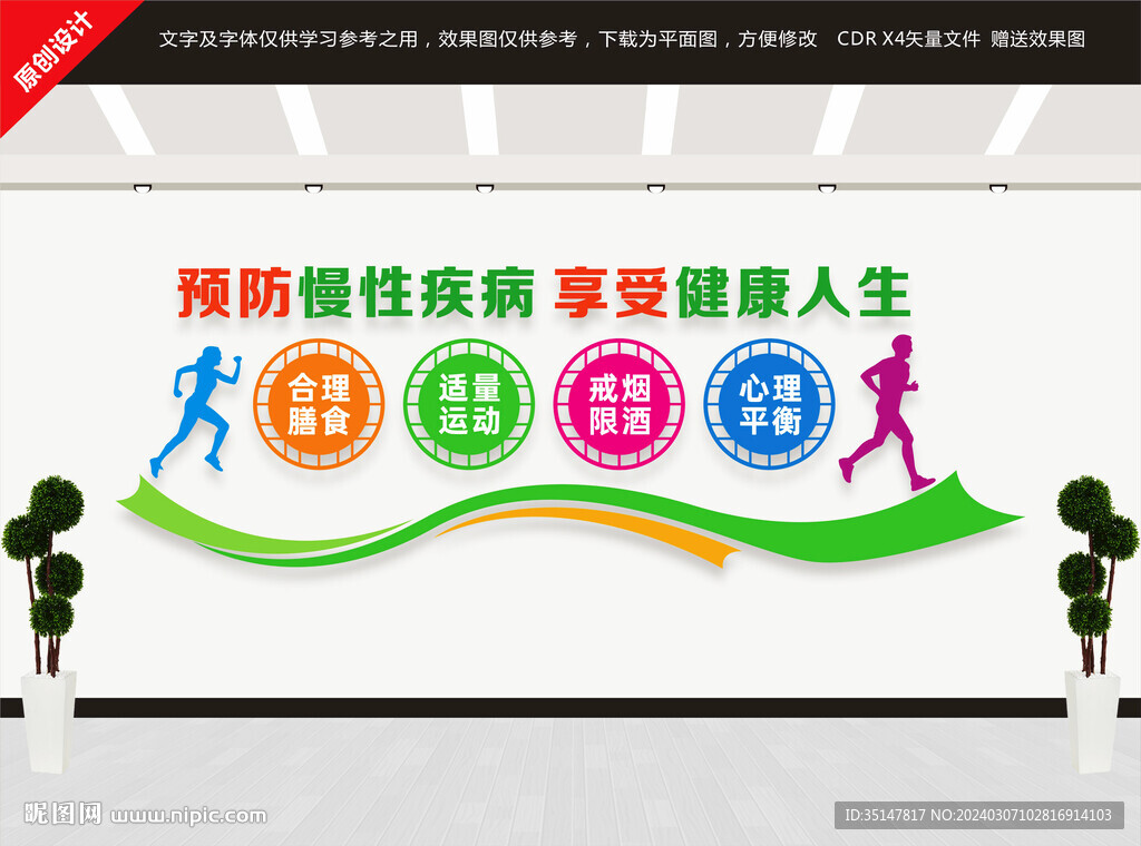 预防慢性病宣传标语