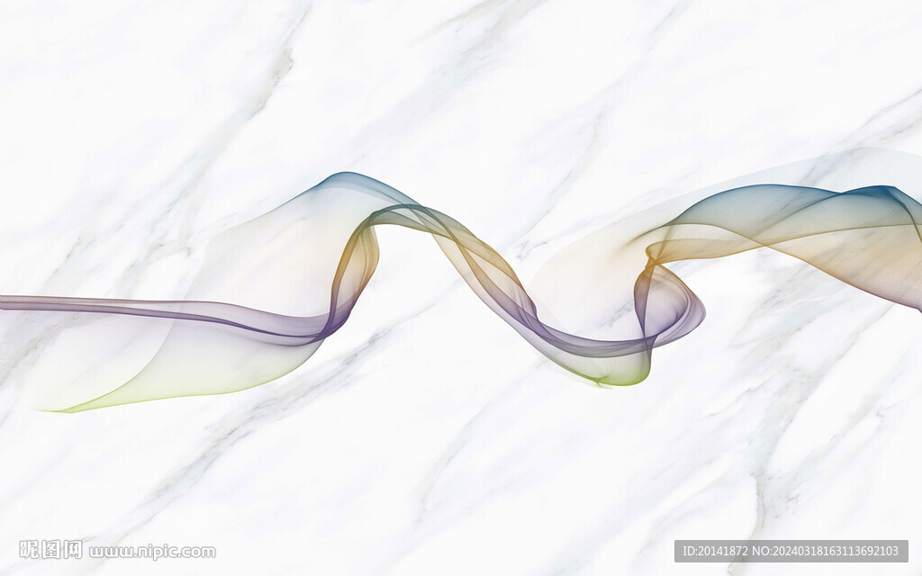 现代简爵士白大理石烟雾岩板大板