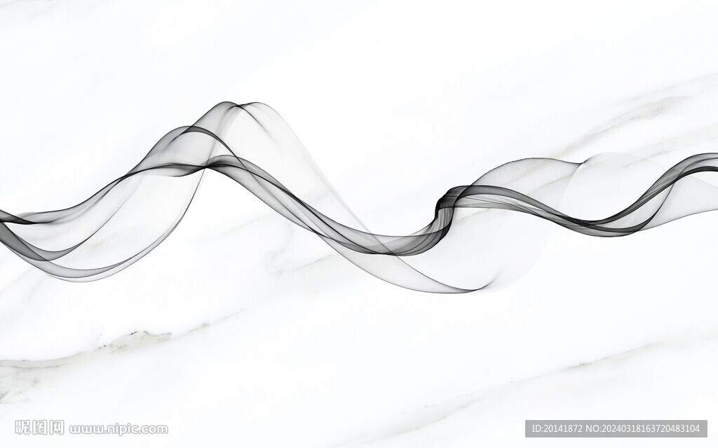 现代简爵士白大理石烟雾岩板大板