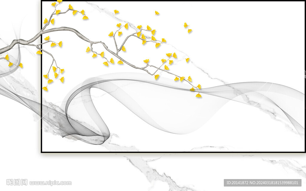 现代简爵士白大理石烟雾岩板大板