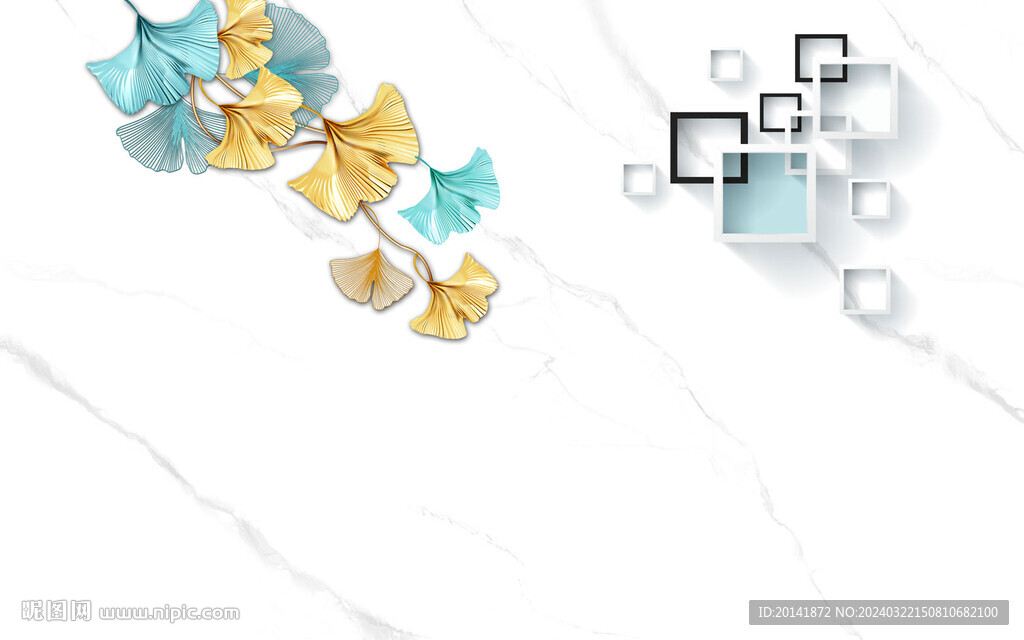 现代简约爵士白大理石岩板背景