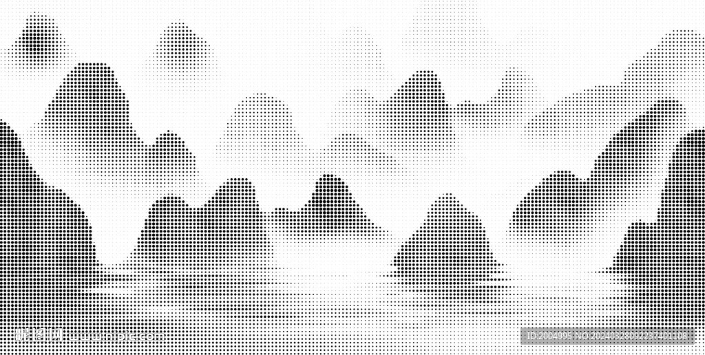 激光镂空锦绣山河山水画