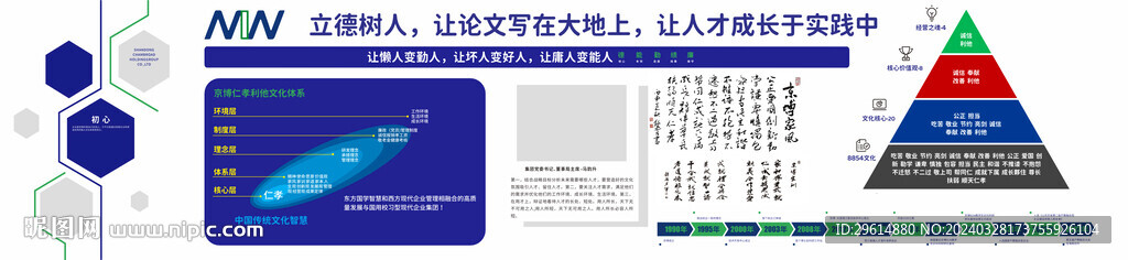 公司灯箱文化墙