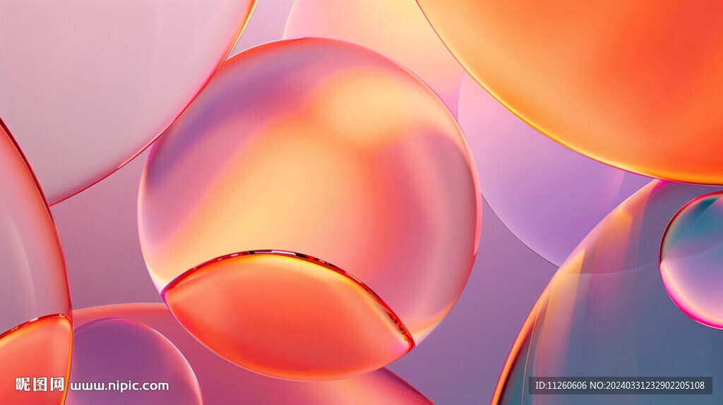 现代玻璃拟态背景