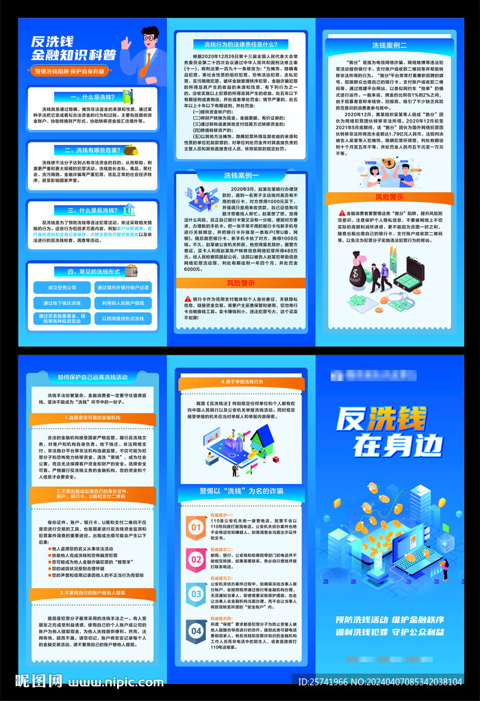 反洗钱折页